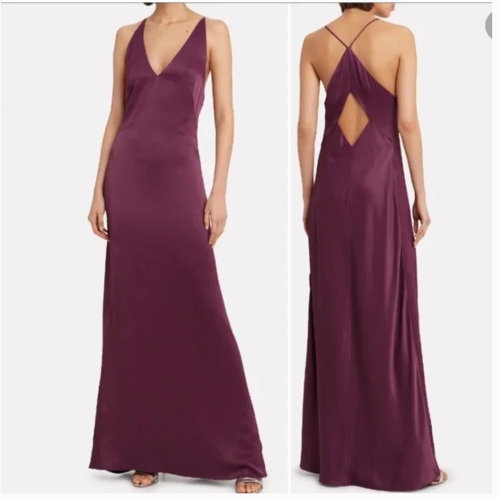 INTERMIX Mia Satin Gown in Size 2